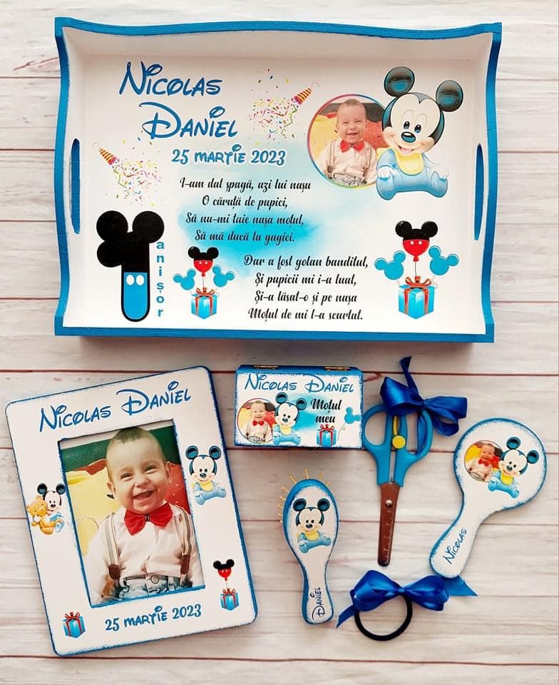 Set tăierea moțului "Baby Mickey Nicolas"