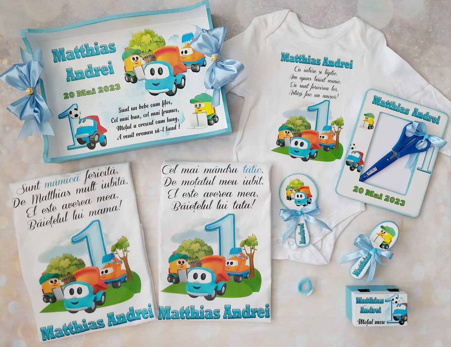 Set tăierea moțului "Leo the Truck Matthias"