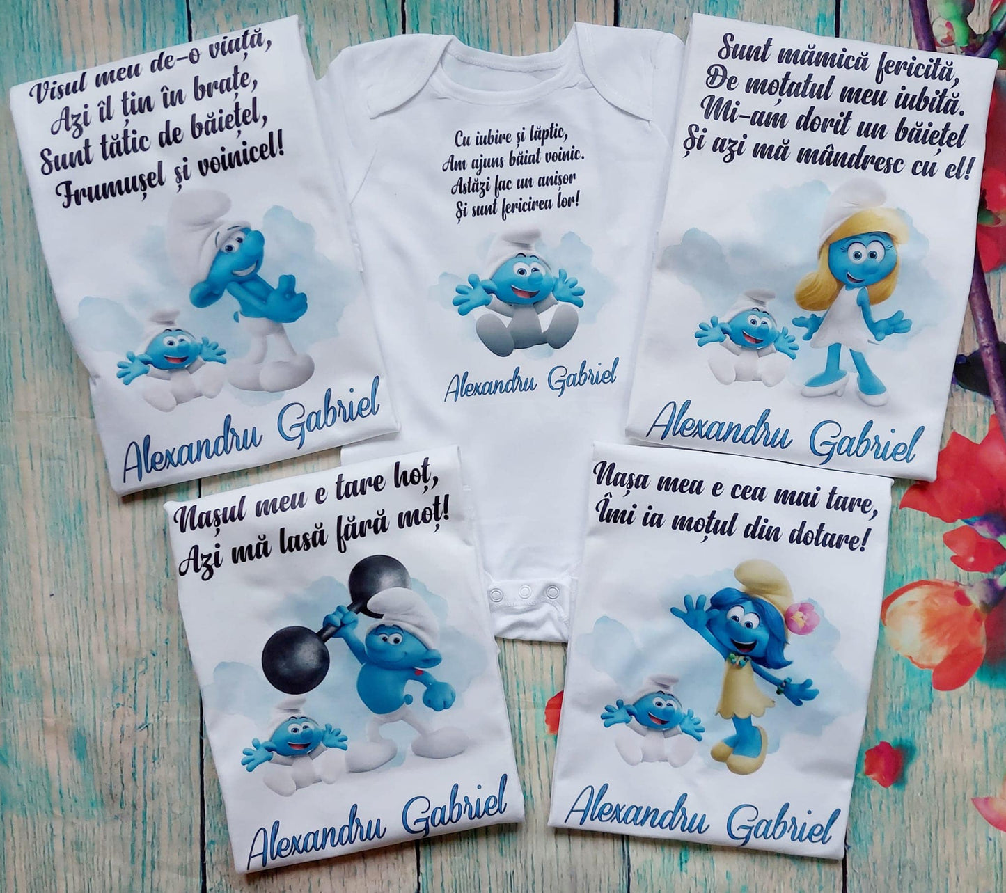 Set tăierea moțului "Ștrumful Alexandru"