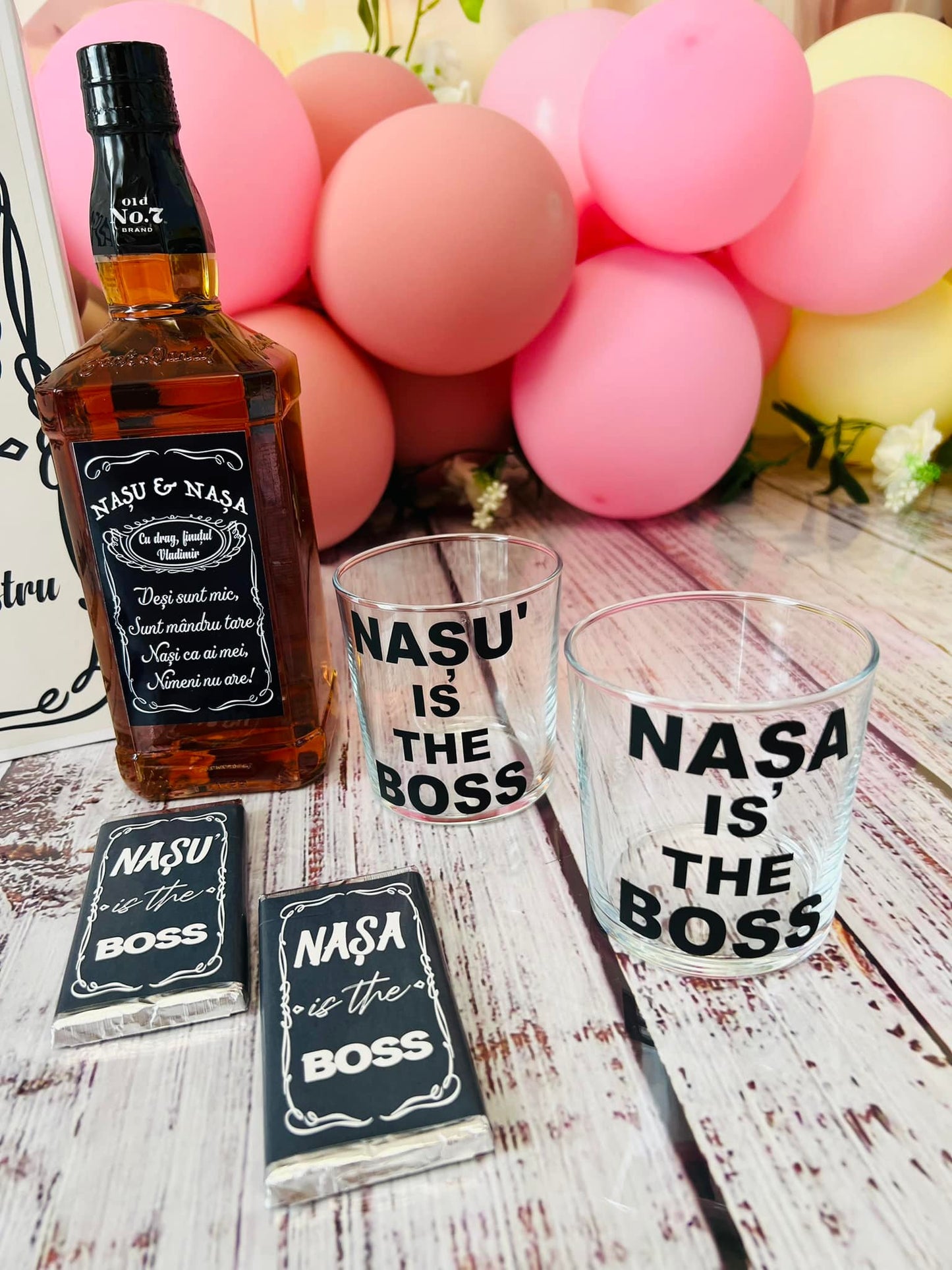 Cutie JD "Pentru cei mai tari nași"