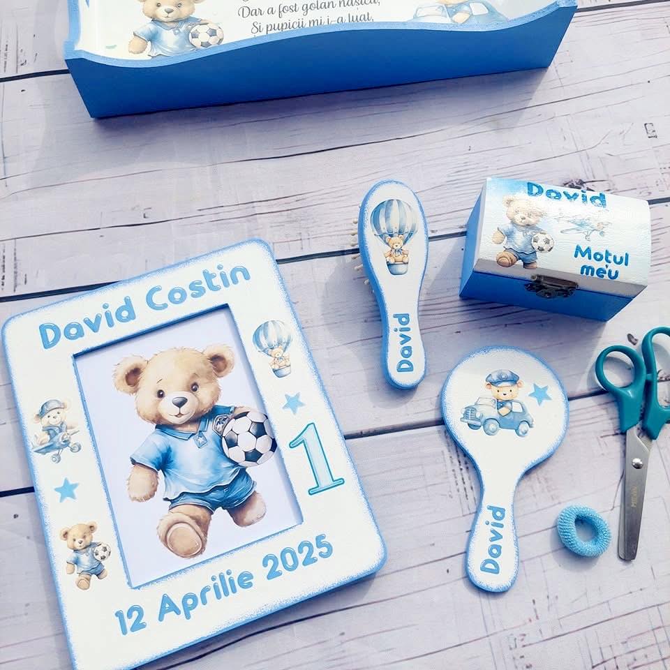 Set tăierea moțului "Ursuleț David"