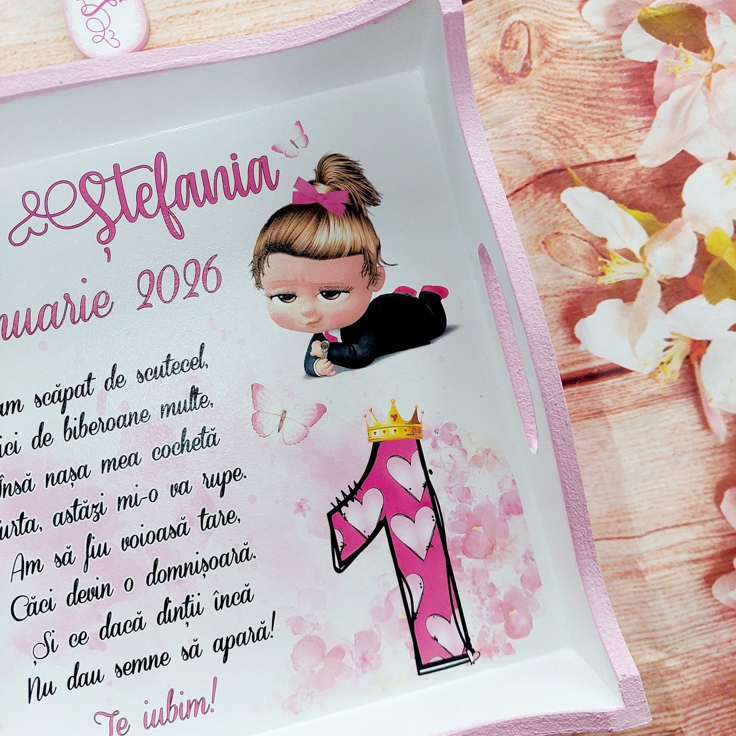 Set tăierea moțului "Fetița Baby Boss"