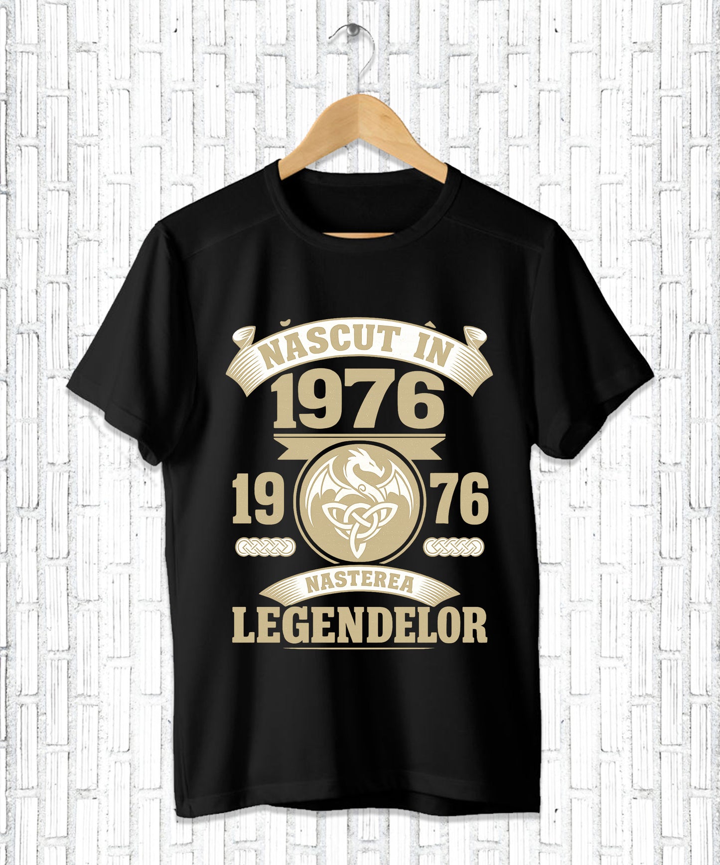 Tricou personalizat "Născut în"