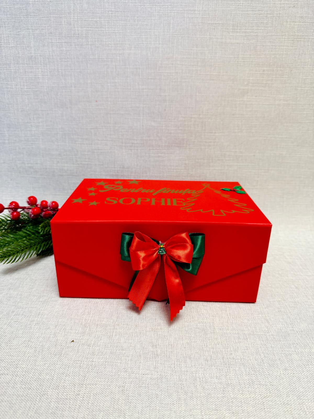 Cutie pentru copii - Glob cu poza, cană cu numele și dulciuri