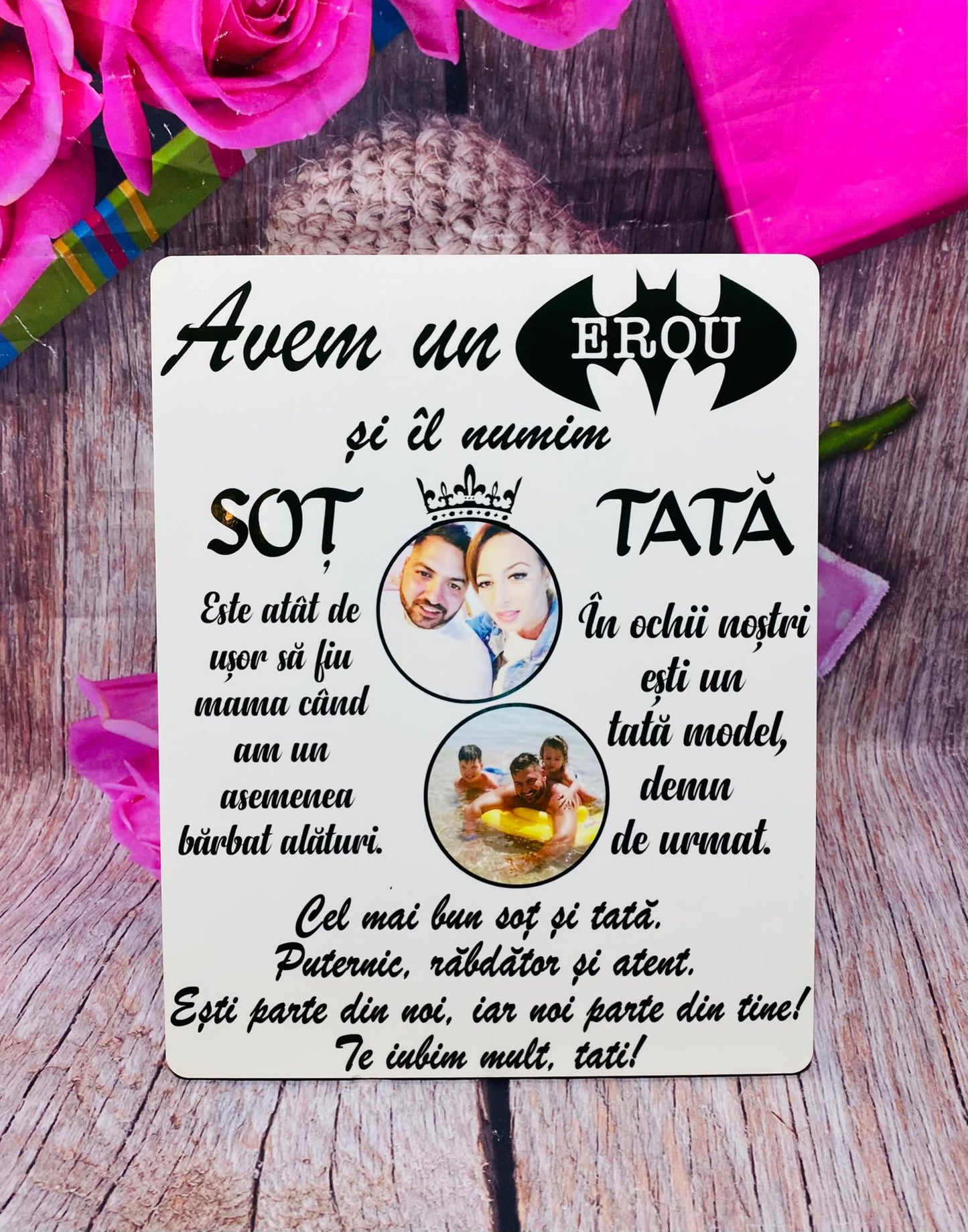 Ramă Erou - Soț și Tată