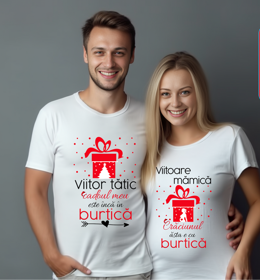 Set 2 tricouri "Viitori părinți"