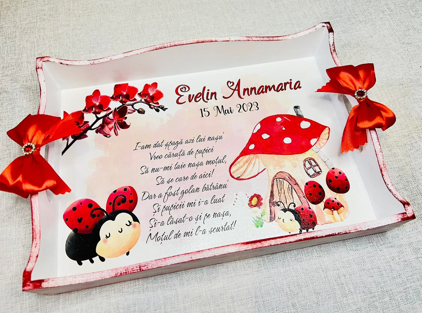 Set tăierea moțului "Buburuza Evelin"