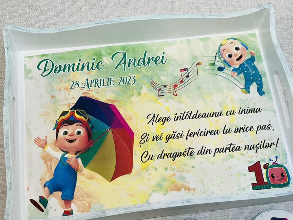 Set tăierea moțului "Cocomelon Dominic"