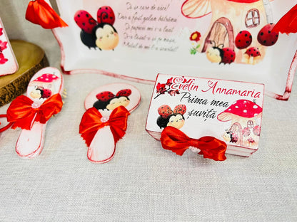 Set tăierea moțului "Buburuza Evelin"