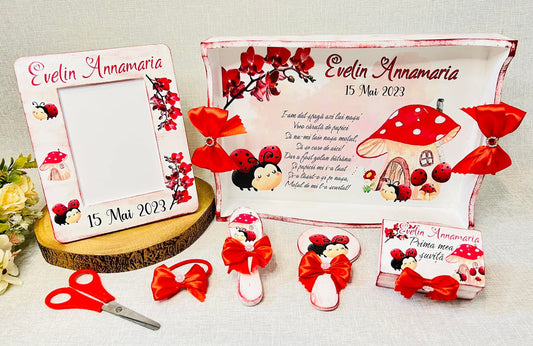 Set tăierea moțului "Buburuza Evelin"