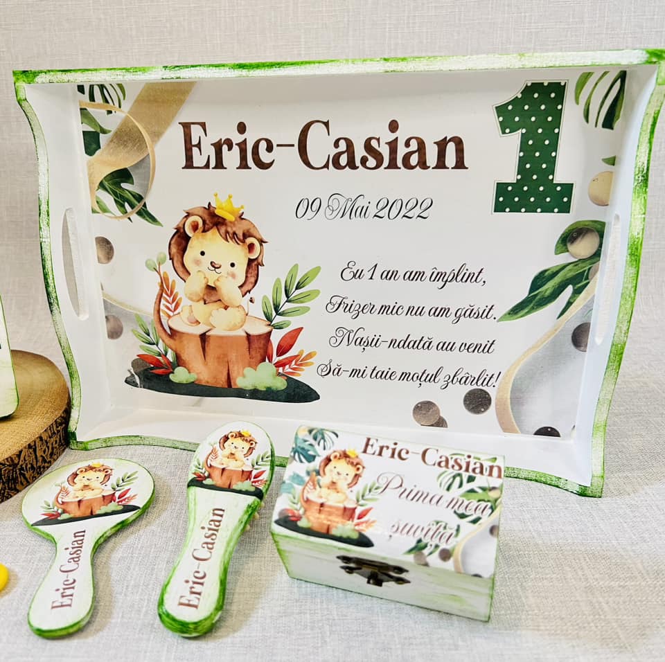 Set tăierea moțului "Baby Lion Eric"