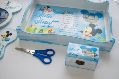 Set tăierea moțului "Baby Mickey Matei"