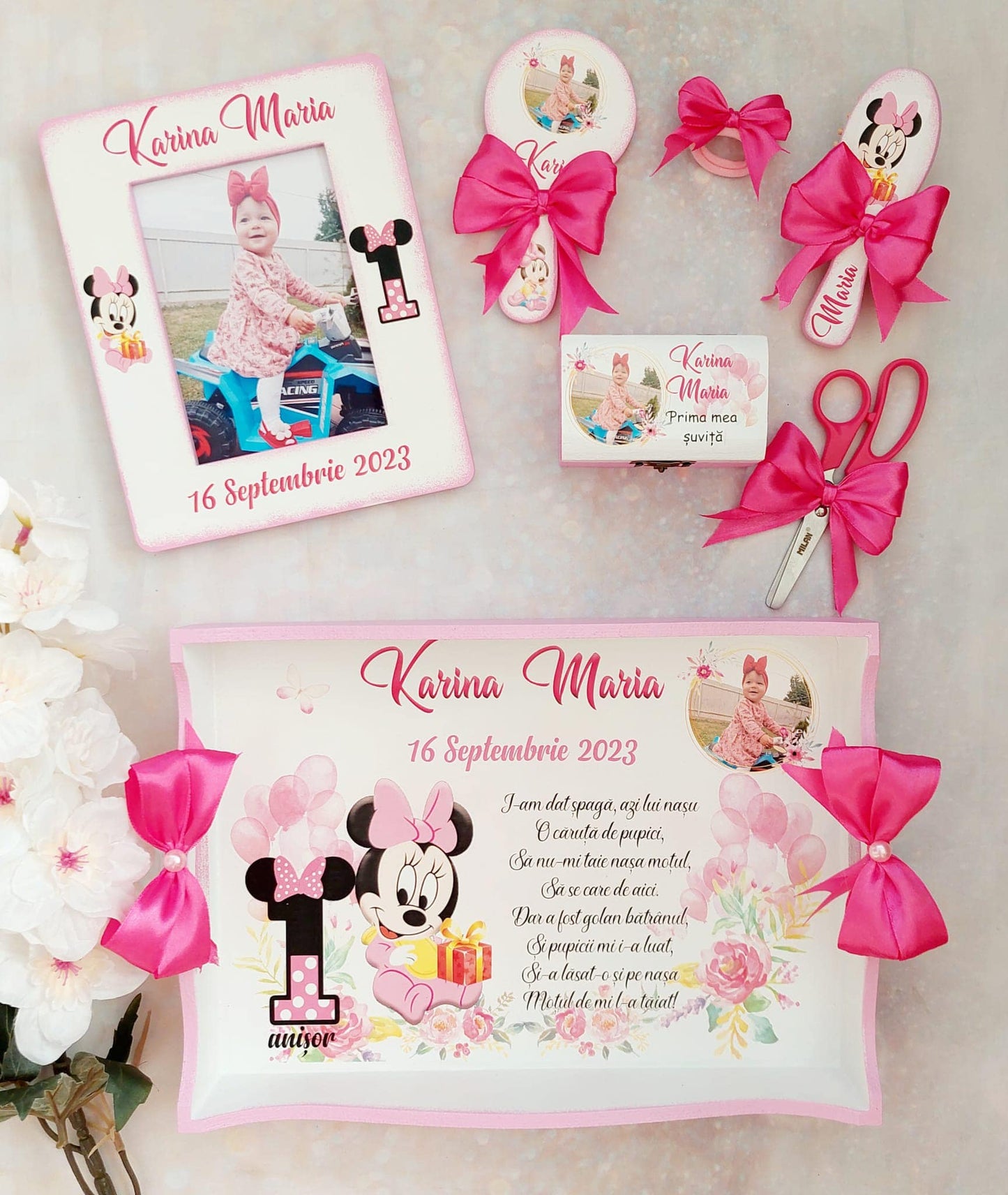 Set tăierea moțului "Minnie Karina"