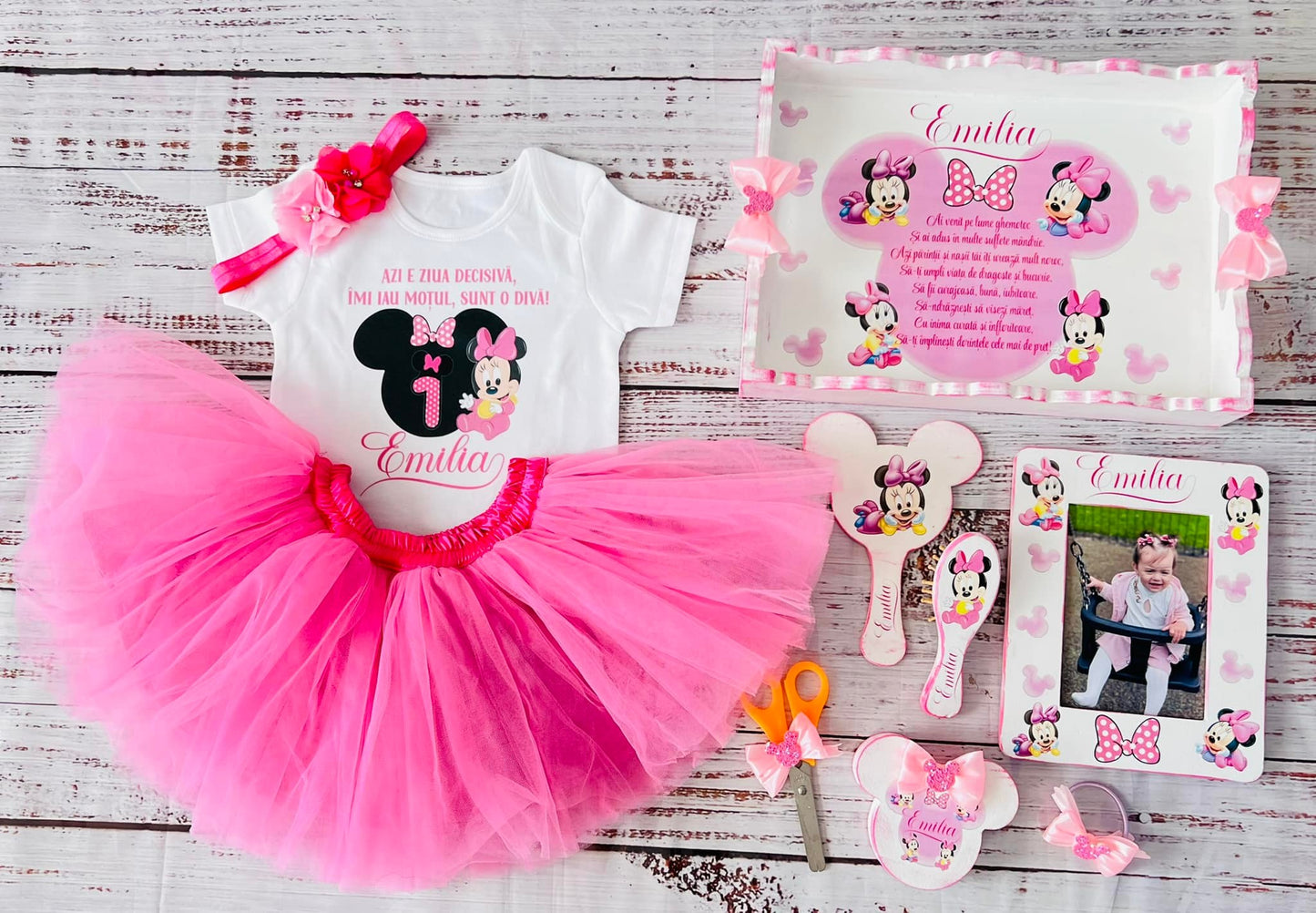 Set tăierea moțului "Minnie Emilia"