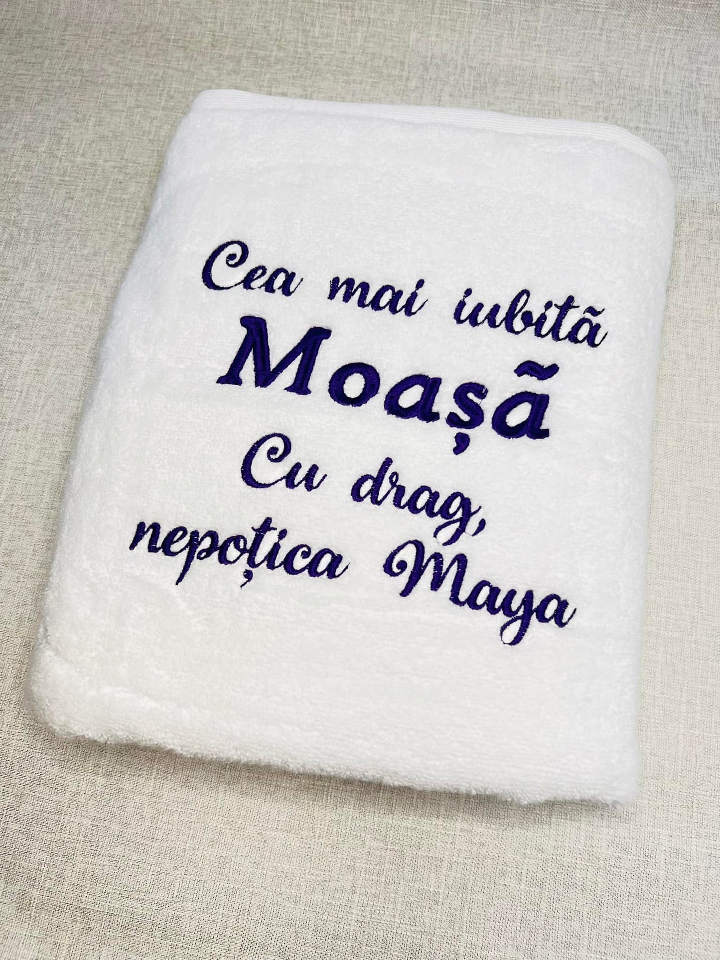Prosop de baie pentru Moașa