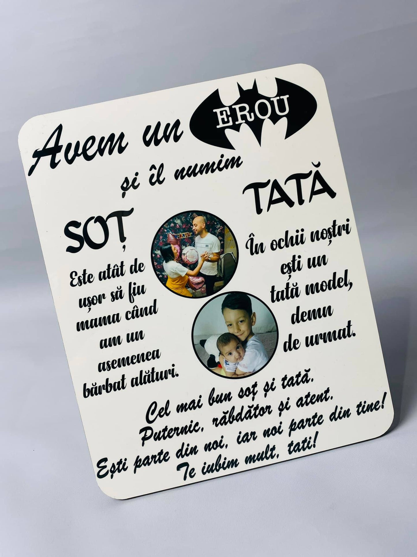 Ramă Erou - Soț și Tată