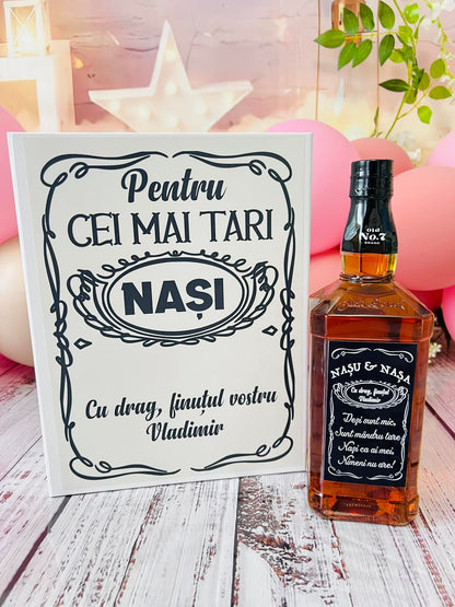 Cutie JD "Pentru cei mai tari nași"