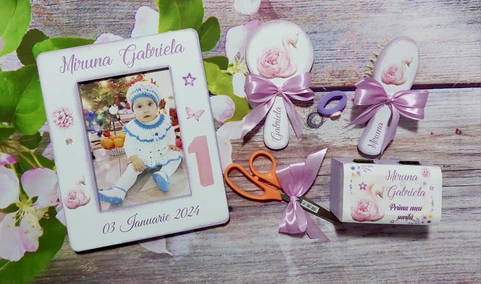 Set tăierea moțului "Lebădă Miruna"