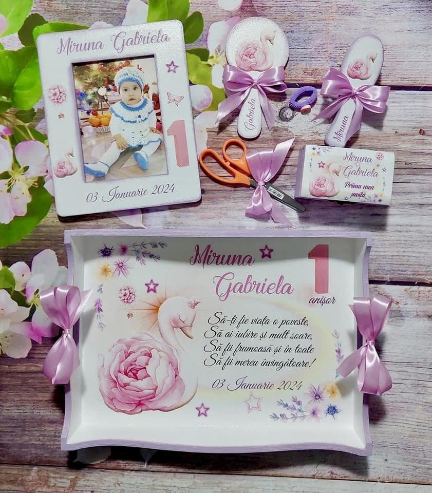 Set tăierea moțului "Lebădă Miruna"