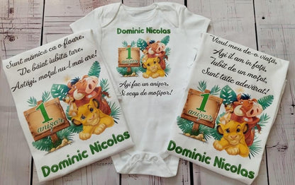 Set tăierea moțului "Timon&Pumba Dominic"