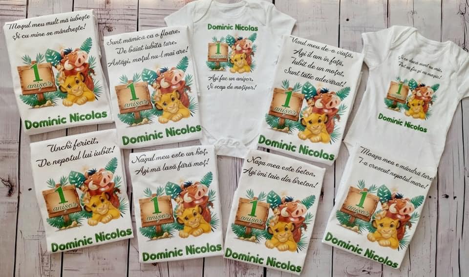 Set tăierea moțului "Timon&Pumba Dominic"