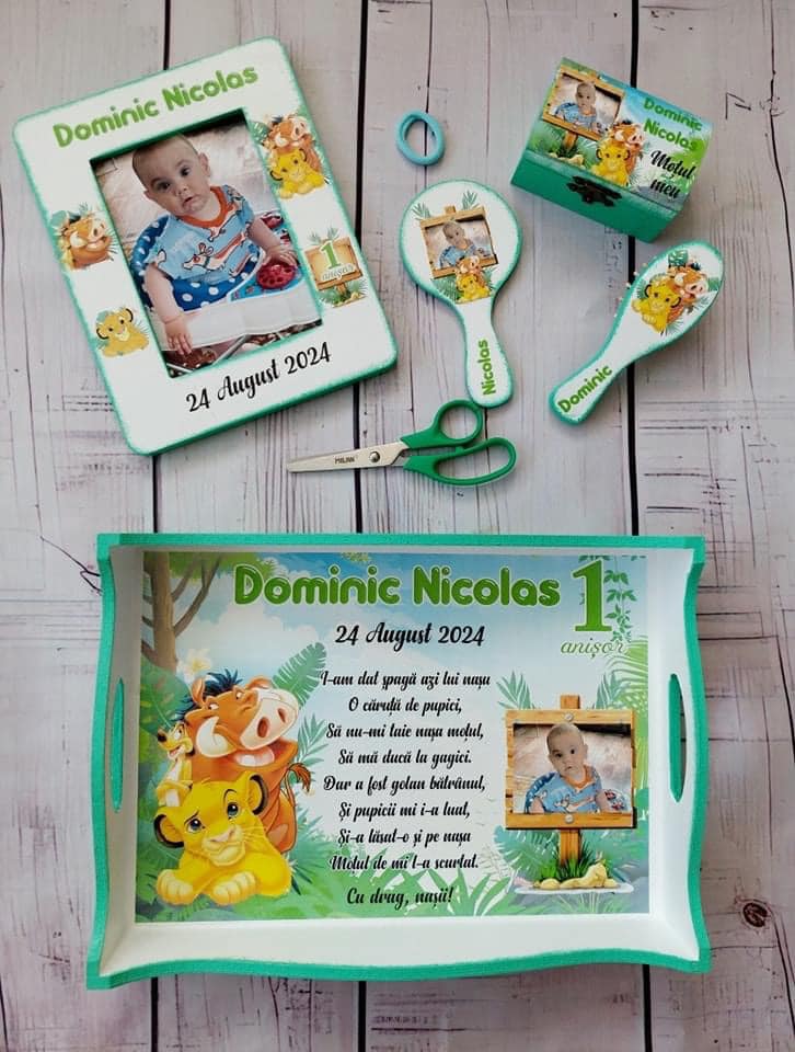 Set tăierea moțului "Timon&Pumba Dominic"