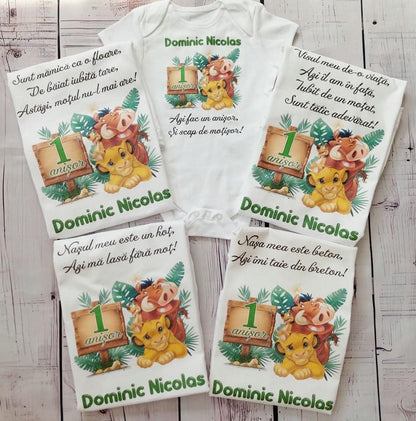 Set tăierea moțului "Timon&Pumba Dominic"