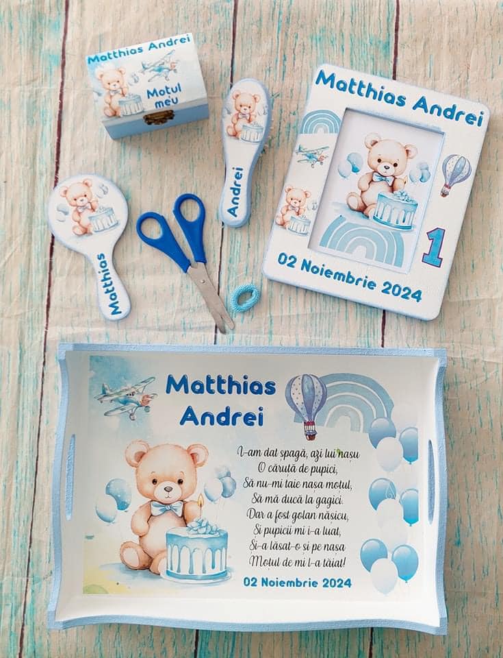 Set tăierea moțului "Ursuleț Matthias"