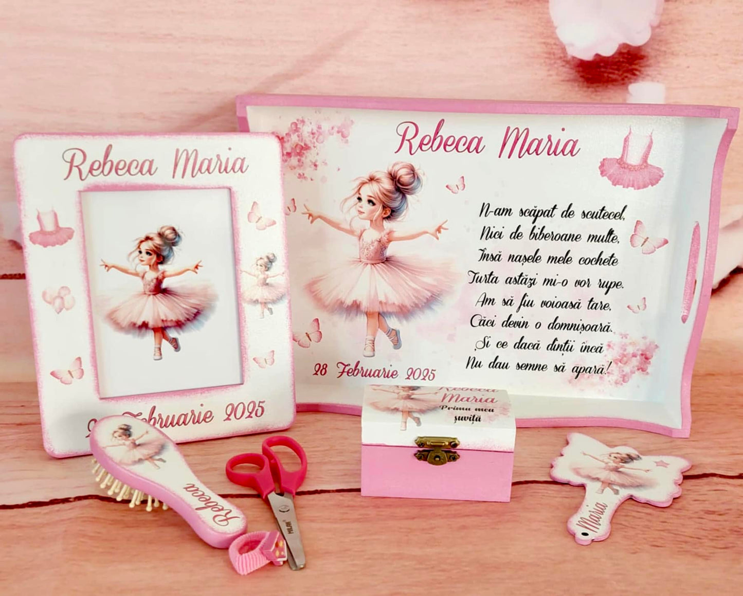 Set tăierea moțului "Balerina Rebeca"