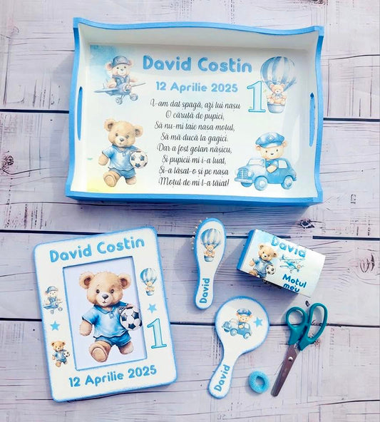 Set tăierea moțului "Ursuleț David"