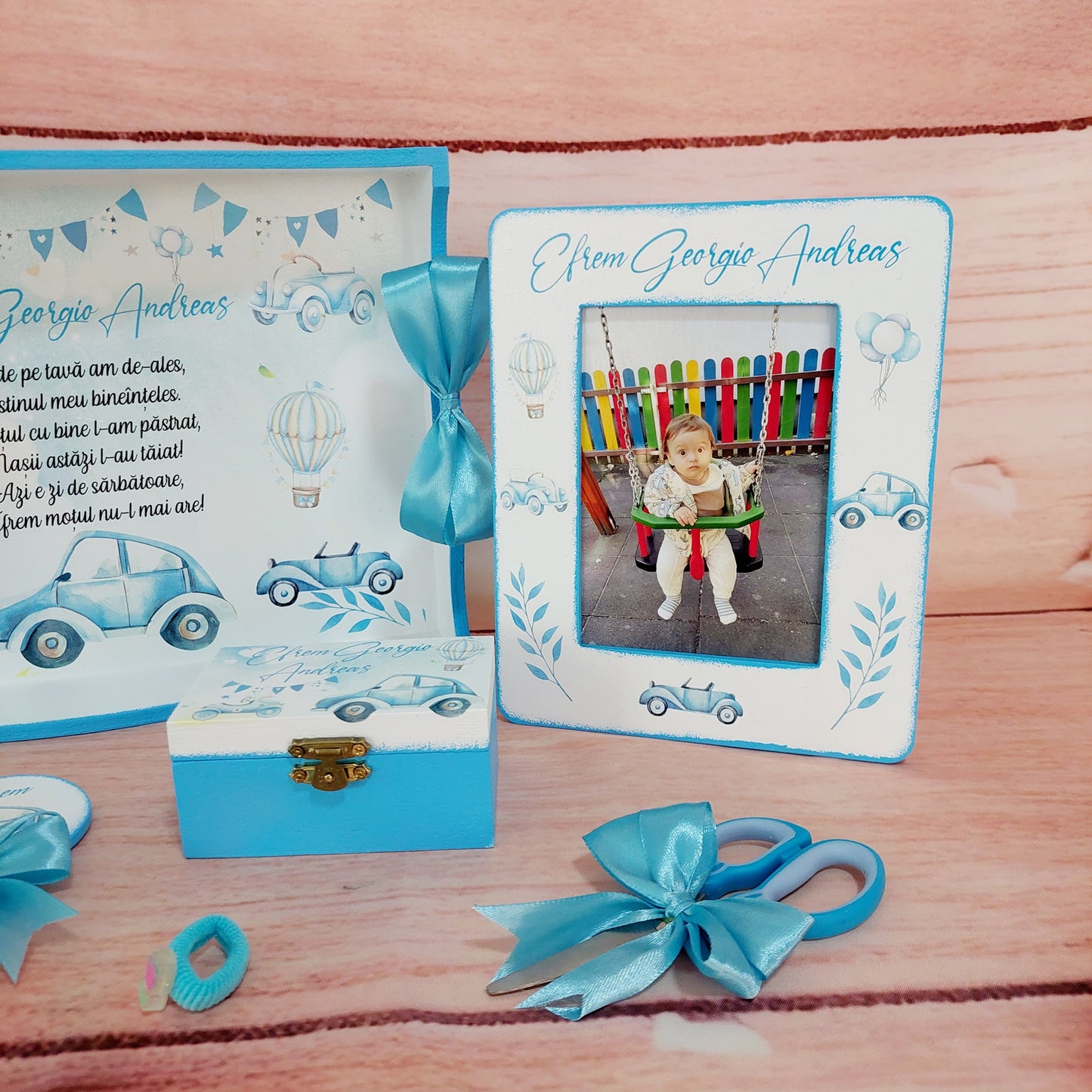 Set tăierea moțului "Retro Car Efrem"