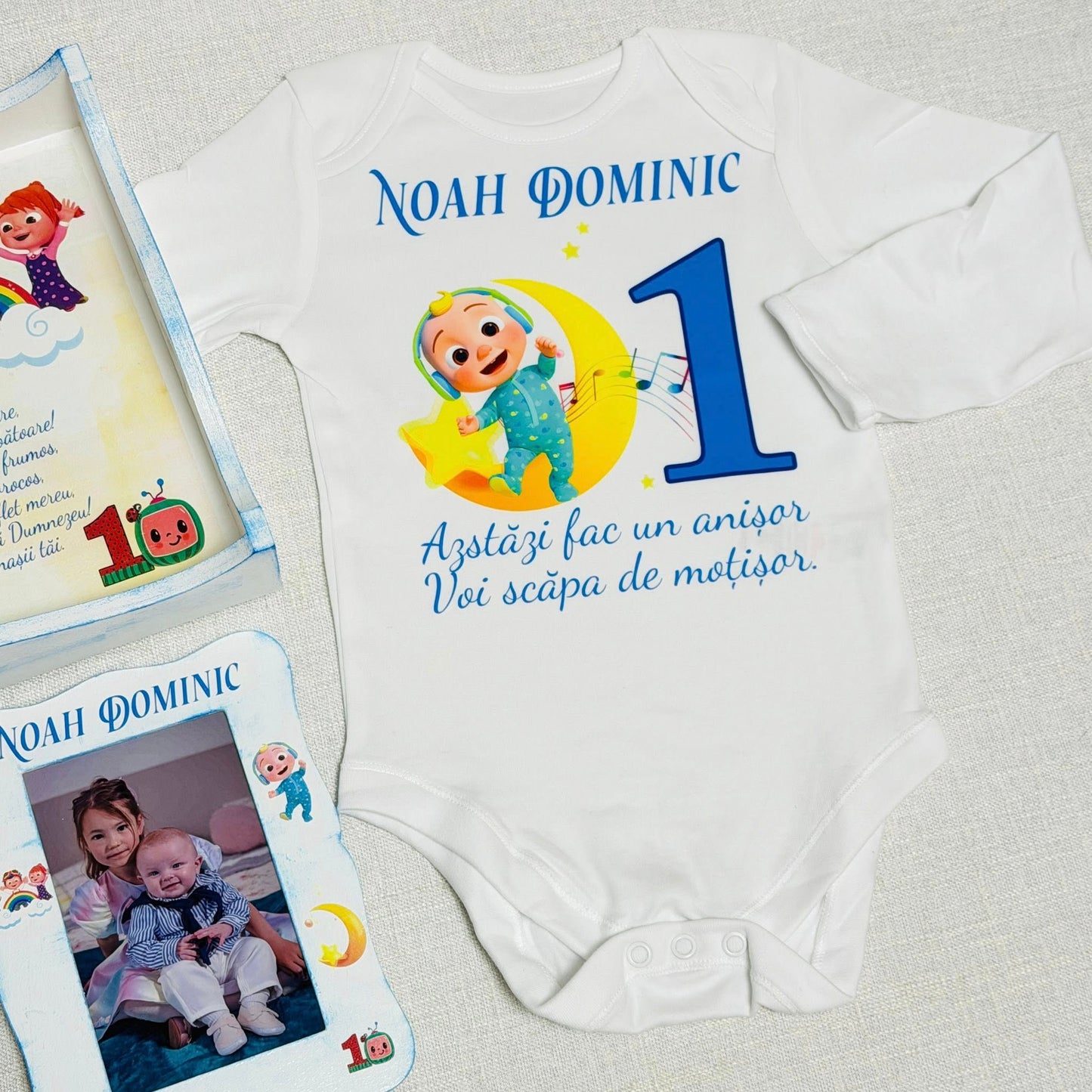 Set tăierea moțului "Cocomelon Noah"