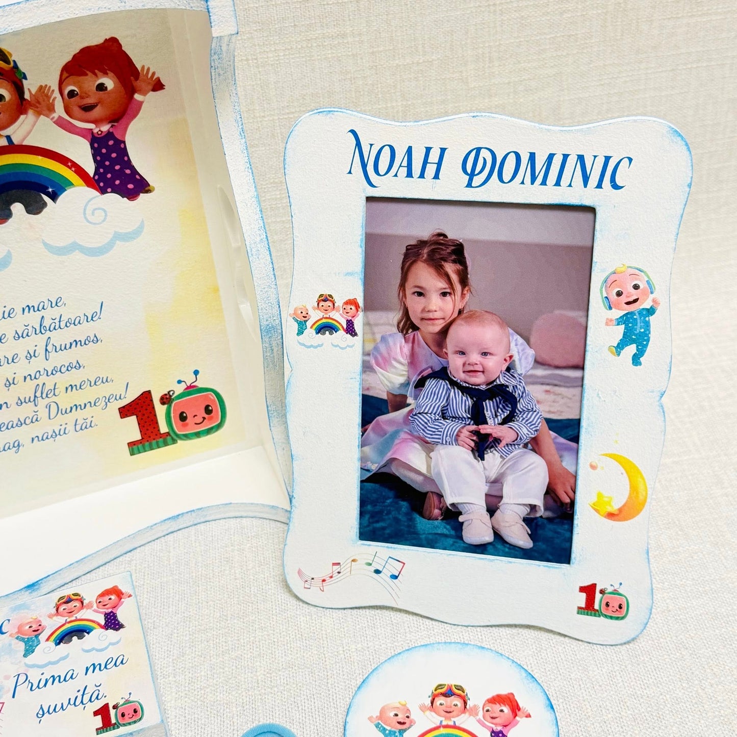 Set tăierea moțului "Cocomelon Noah"