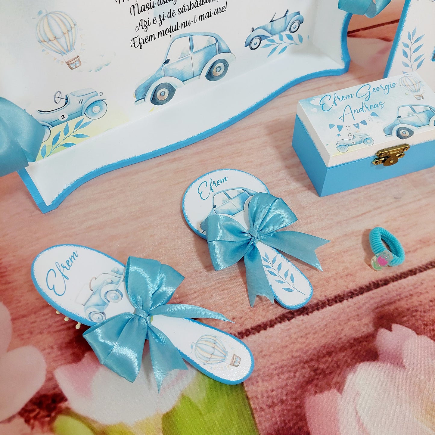 Set tăierea moțului "Retro Car Efrem"