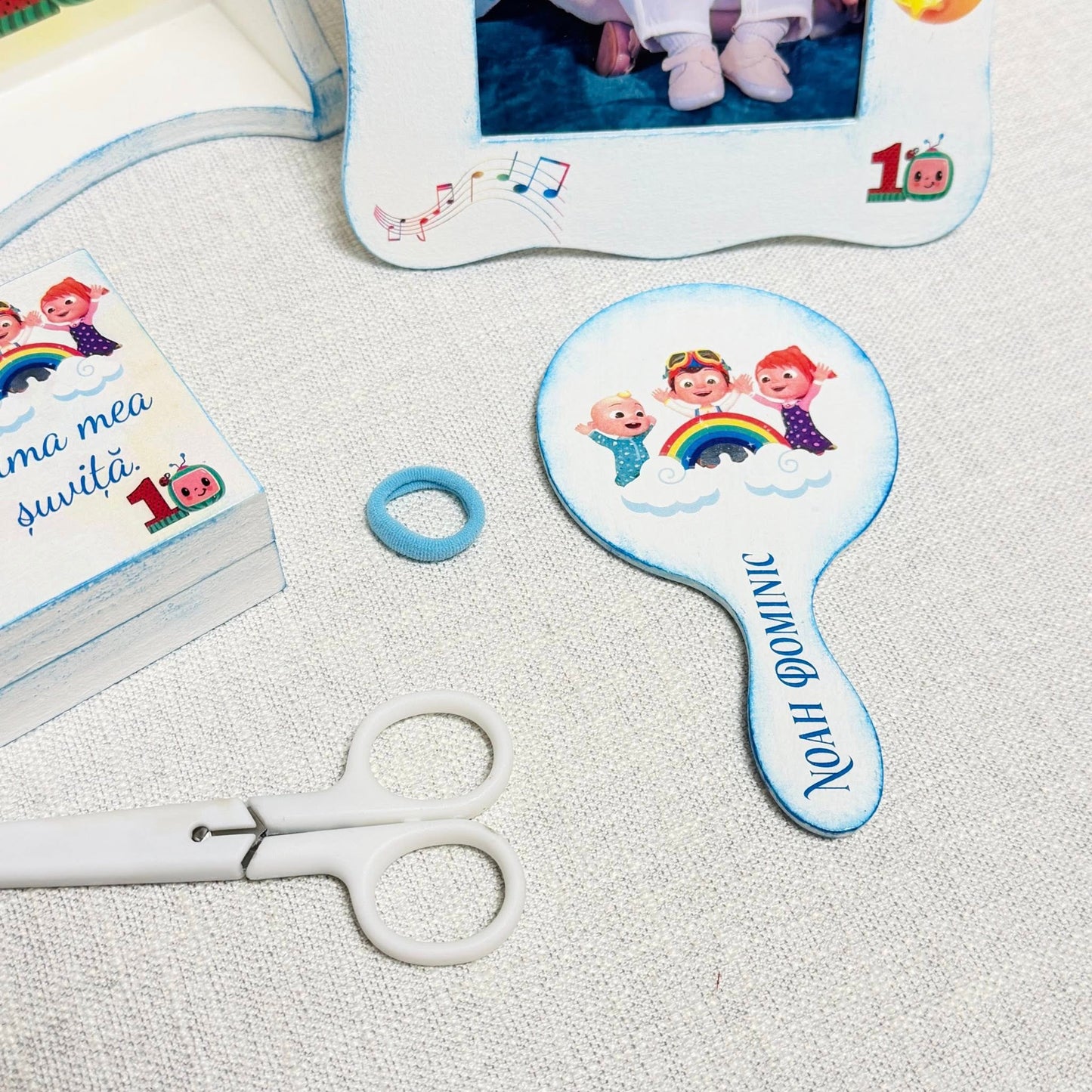 Set tăierea moțului "Cocomelon Noah"