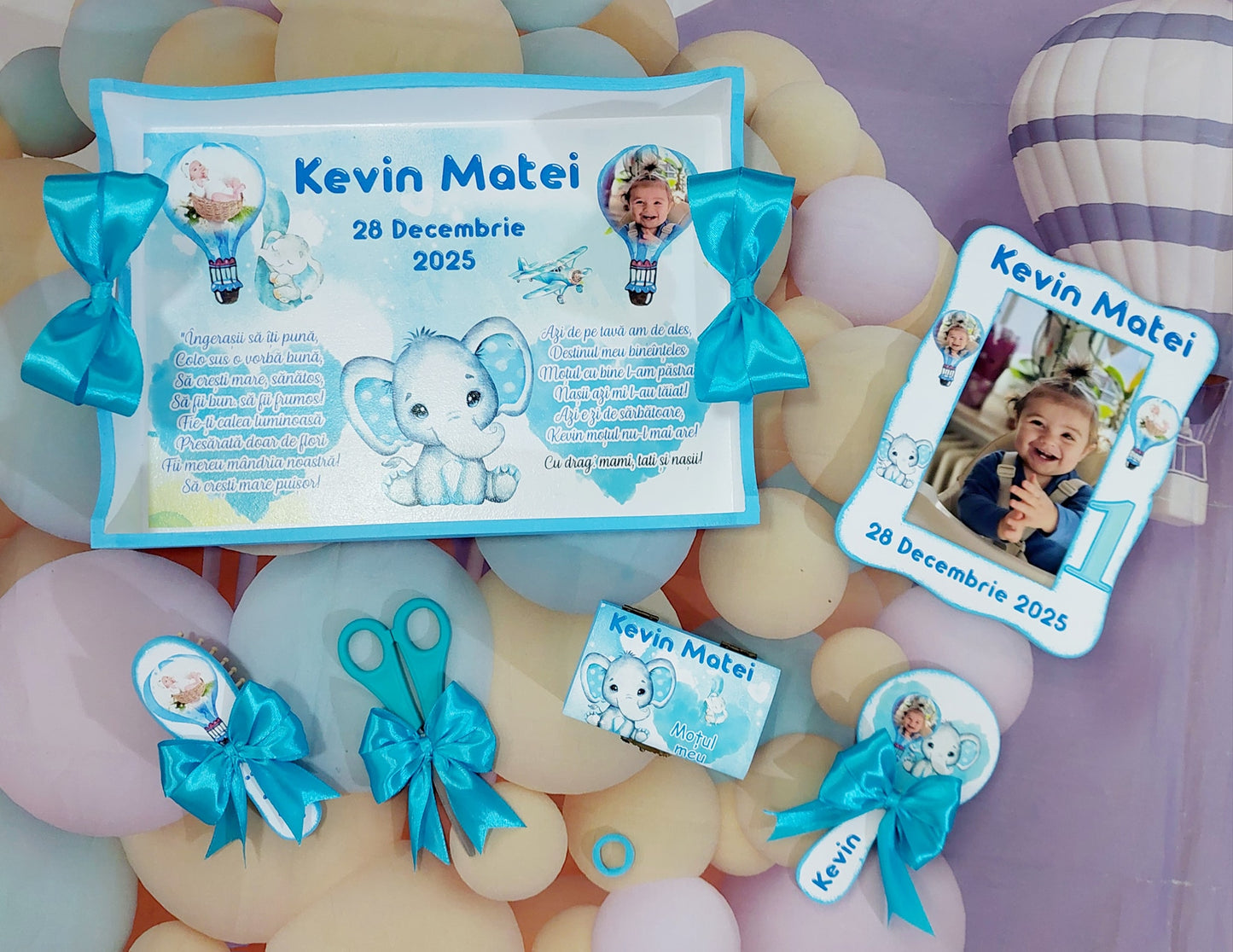 Set tăierea moțului "Ursuleț Kevin"