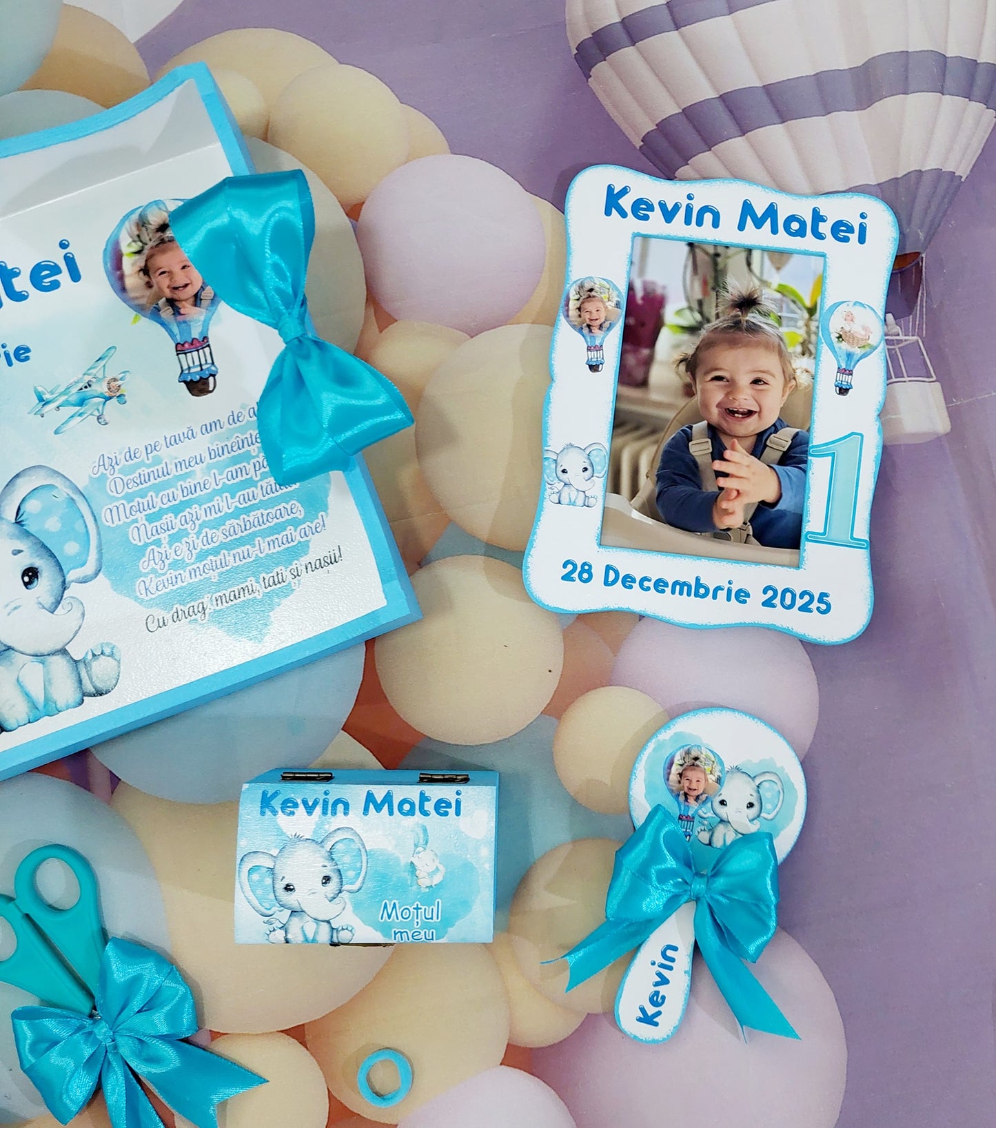 Set tăierea moțului "Ursuleț Kevin"