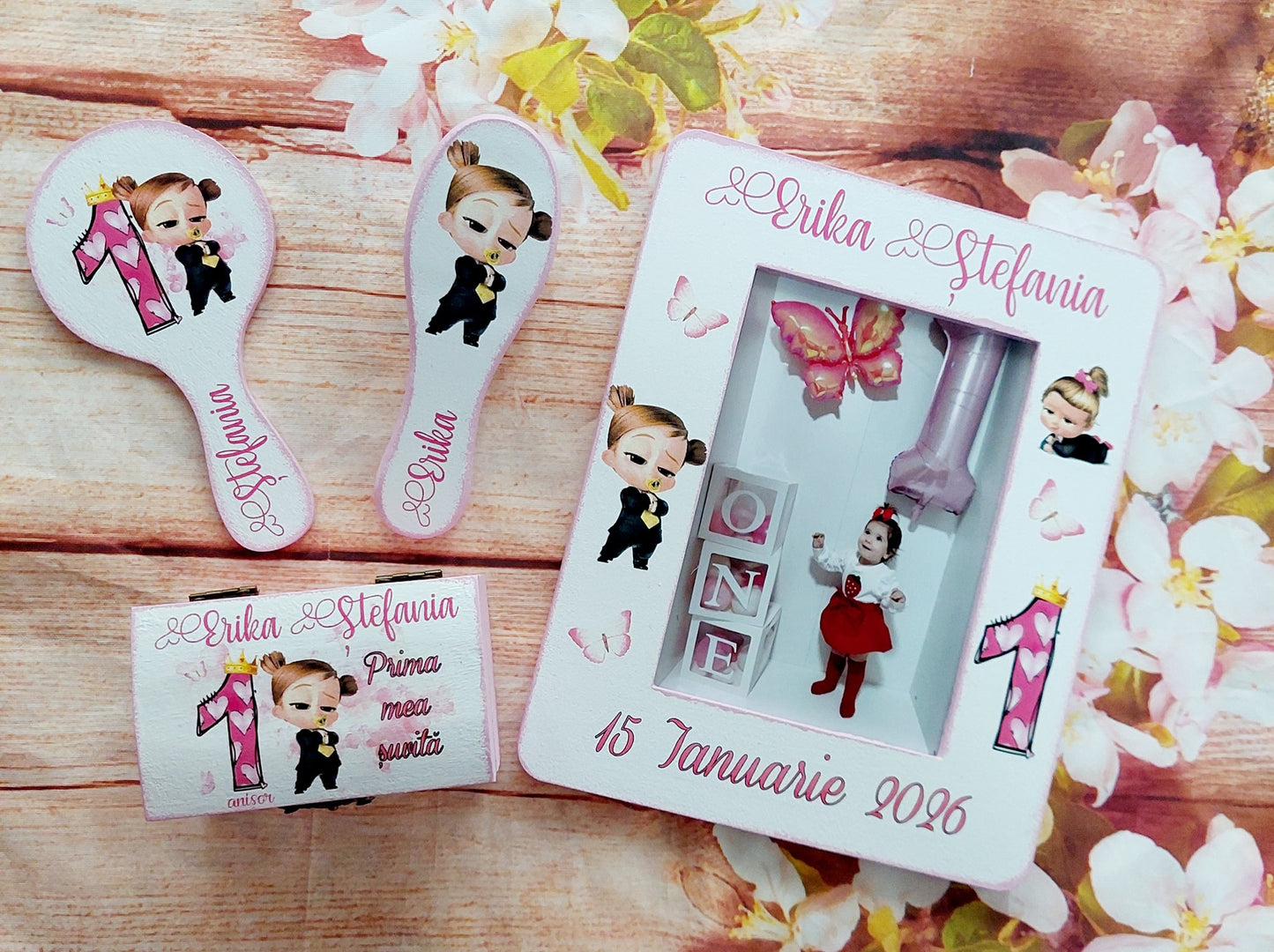 Set tăierea moțului "Fetița Baby Boss"