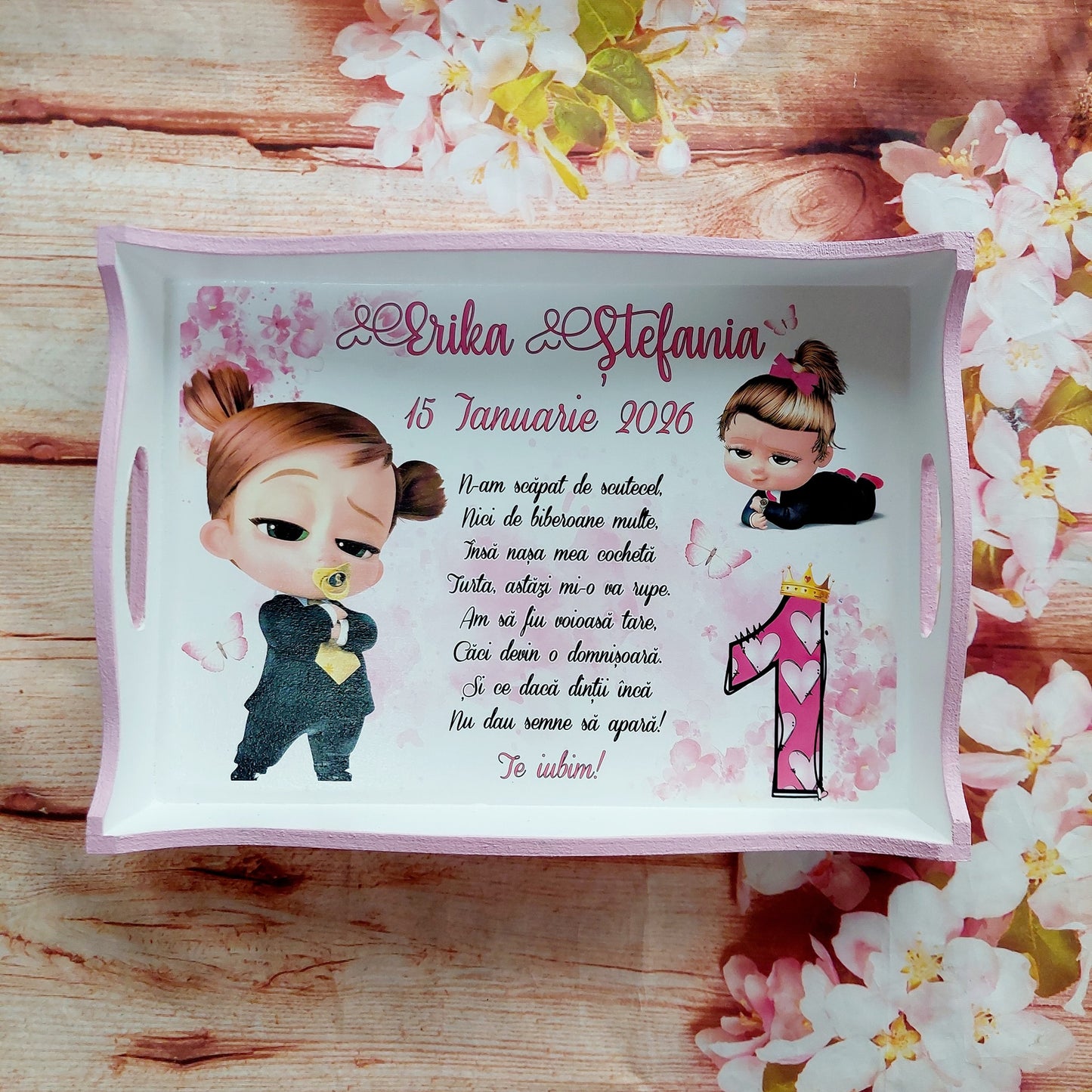 Set tăierea moțului "Fetița Baby Boss"