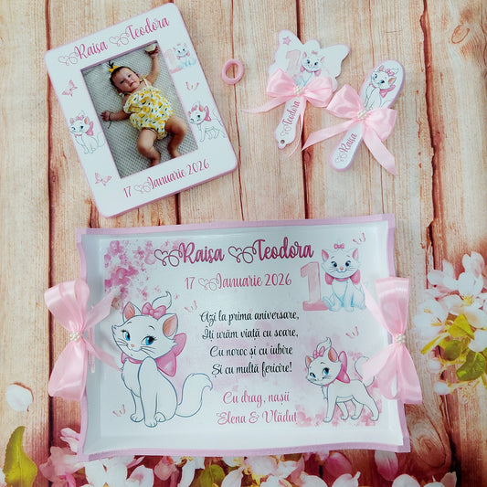 Set tăierea moțului "Pisica Marie Raisa"