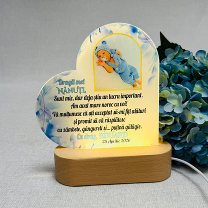 Lampă LED "Dragii mei Nănuți"
