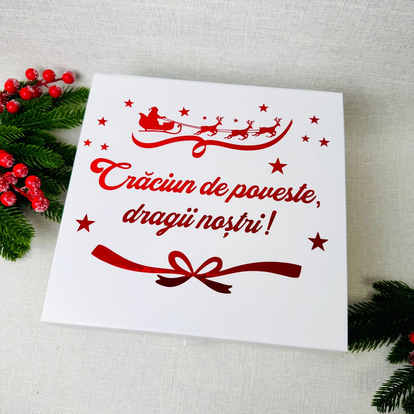 Cutie Cadou Crăciun – 3 căni