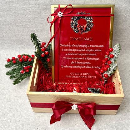 Coș - Cadou de Crăciun