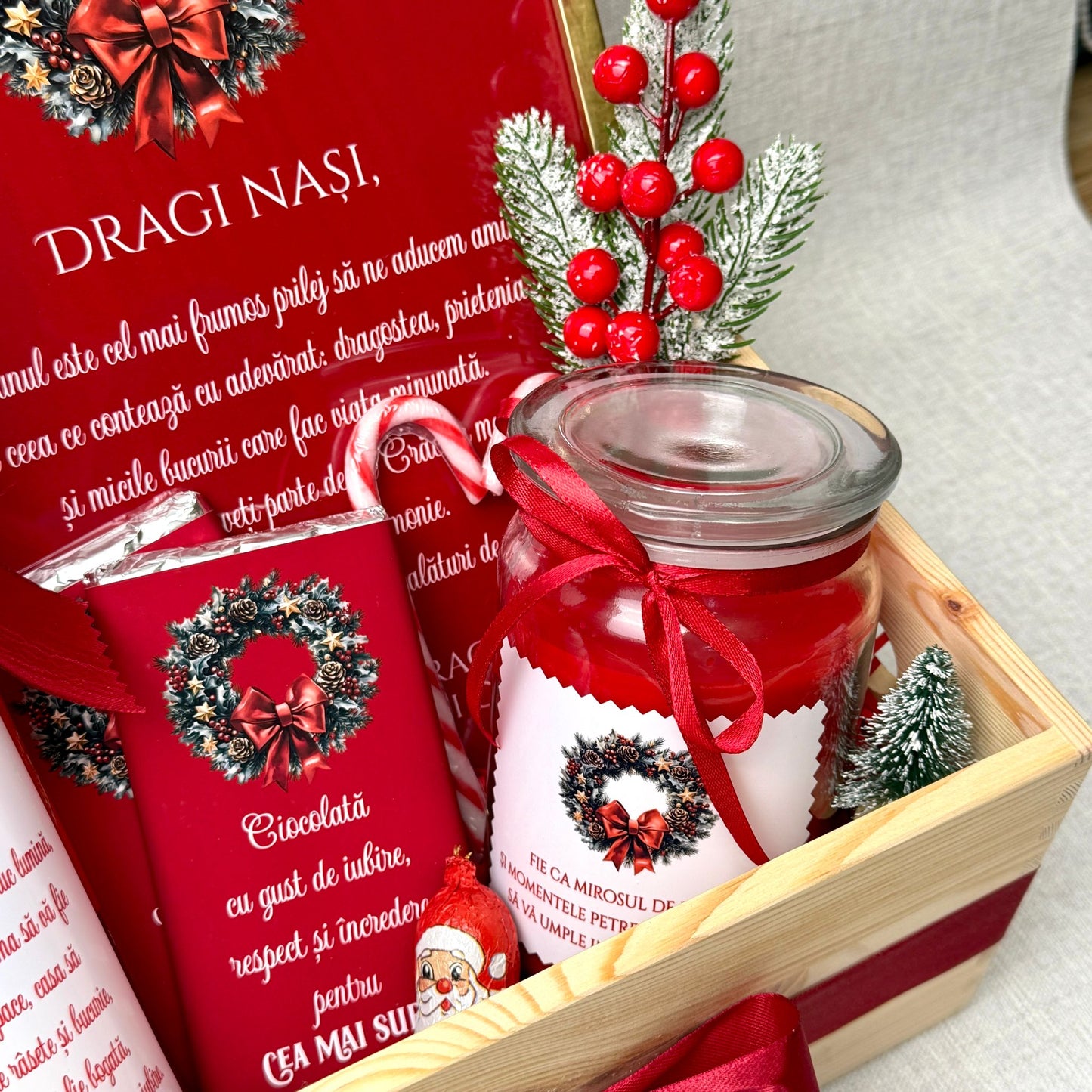 Coș - Cadou de Crăciun