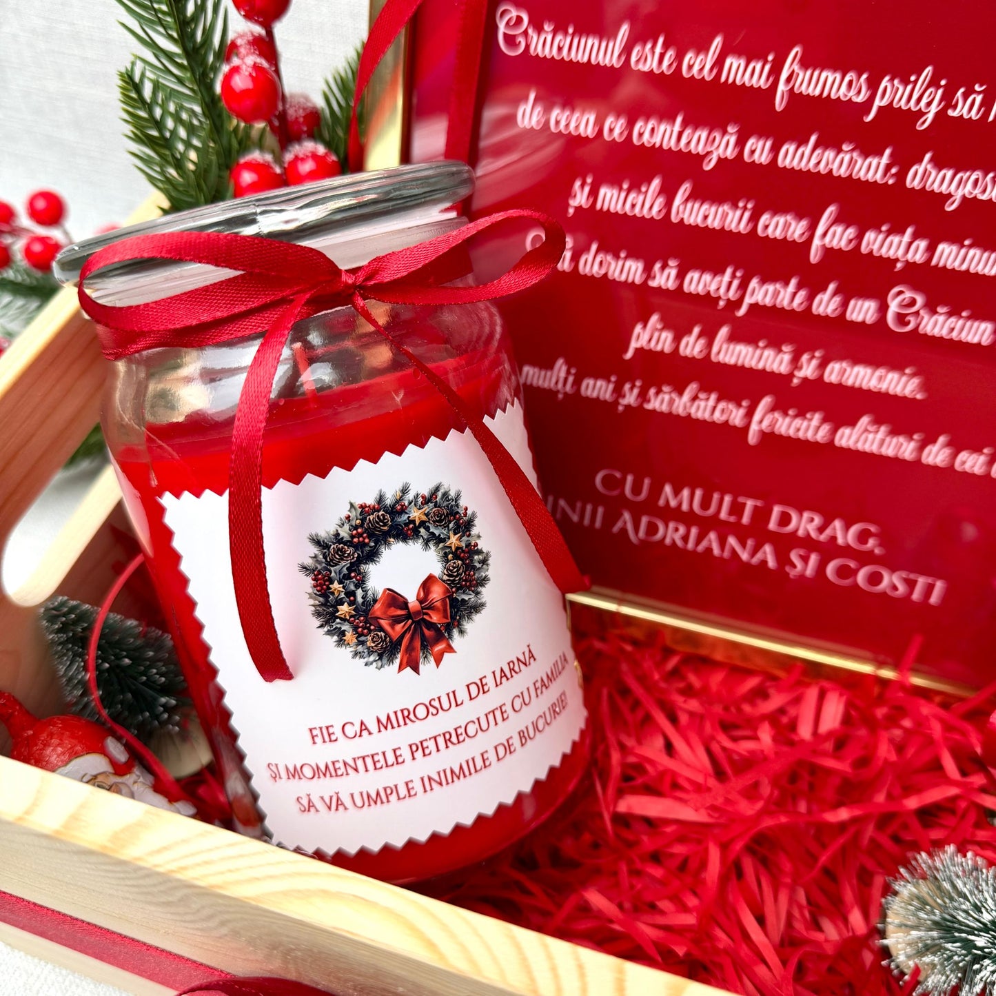 Coș - Cadou de Crăciun