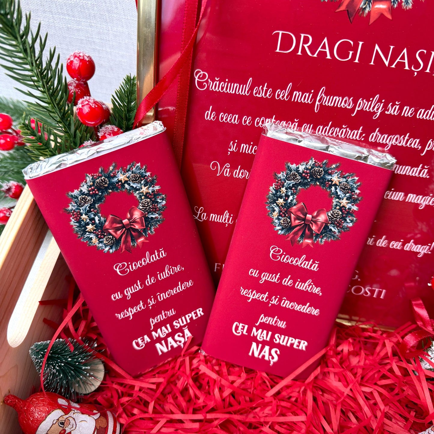 Coș - Cadou de Crăciun