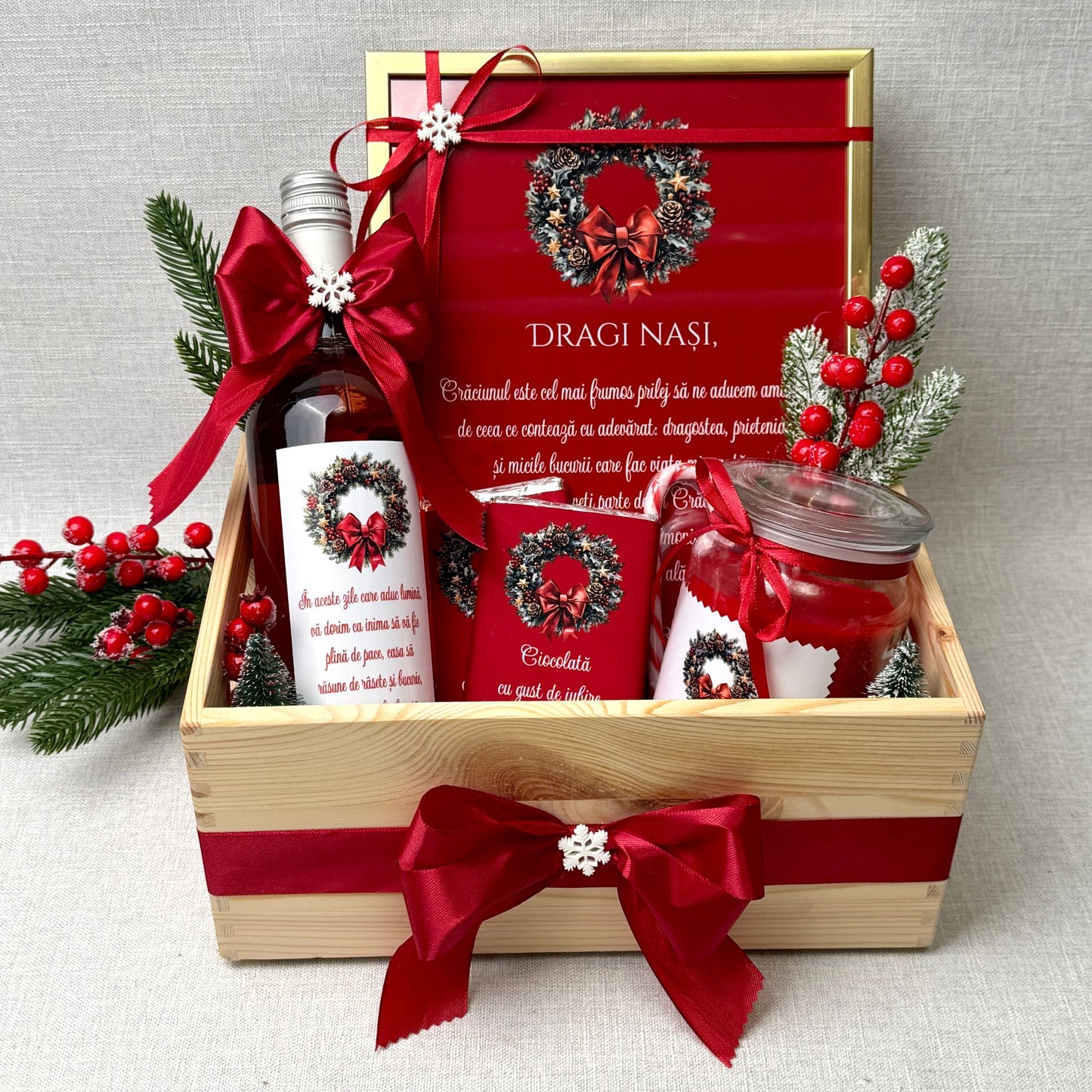 Coș - Cadou de Crăciun