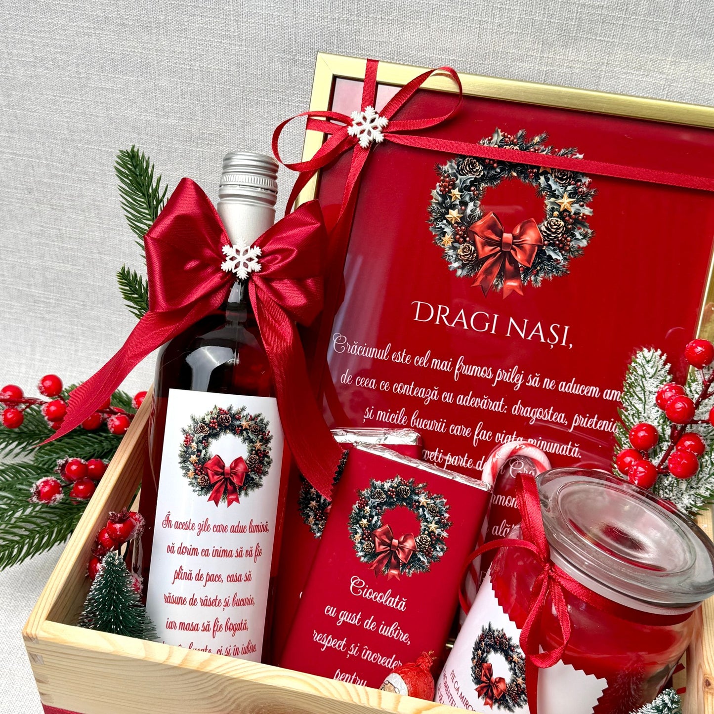 Coș - Cadou de Crăciun