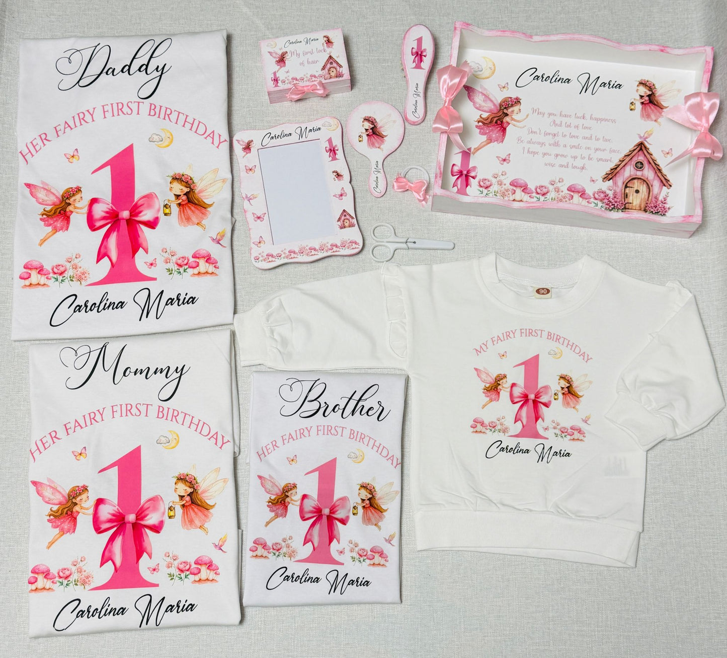 Set tăierea moțului "Fairy Carolina"