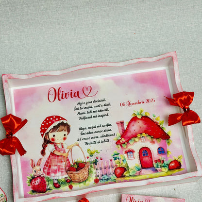 Set tăierea moțului "Căpșunica Olivia"